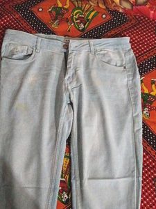 Light Wash Denim Jeans