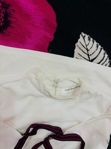 Off White Midi Bodycon Dress