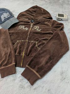 Y2K Baby phat Velour Zip up hoodie