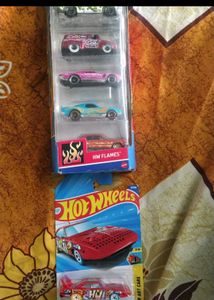 (Pack Of 6 Cars )Hot Wheels Car Collection