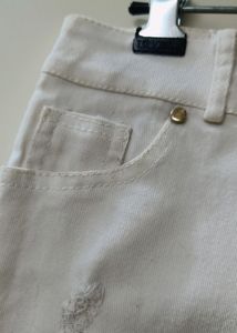 White Denim Shorts 🤍