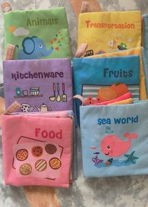 Soft Baby Cloth Book Set
