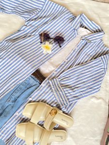 Stylish White Flats