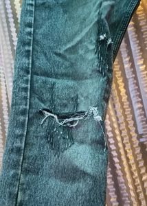 Balck Colour Jeans For Women
