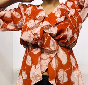 Orange Flower Top Sassafras