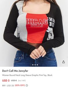 Chicago Bulls Long Sleeve Top