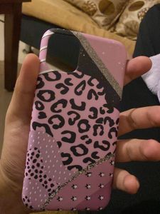 Lavender Leopard Print Phone Cover For Iphone 11