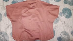 Crop Loose Fit Shirt