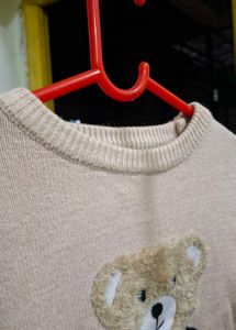 Cute Bear Graphic Sweater