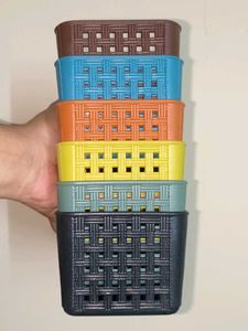 New Unused Baskets For Storage - Set Of 6