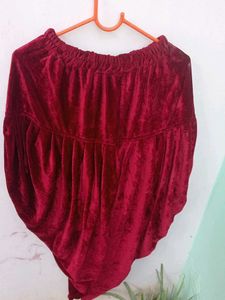 Serwani With Khanger And Mala Only One Time Wear