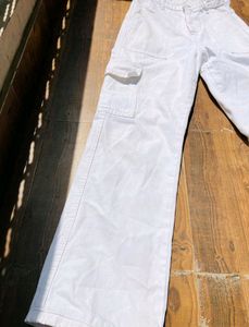 White Cargo Jeans 😍✔️💗 Quality Top Notch