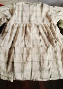 Black Checks Top