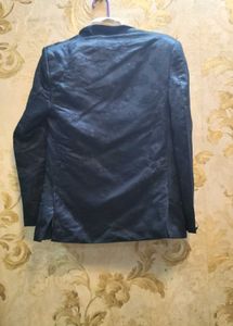 Navy Blazer &amp; Vest Set For 13 To 14 Years Old Boy
