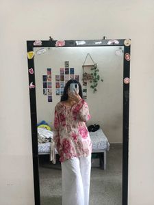 Floral Print Kurta