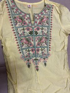 Embroidered Tunic Top