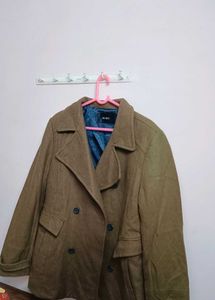 Classic Brown Overcoat