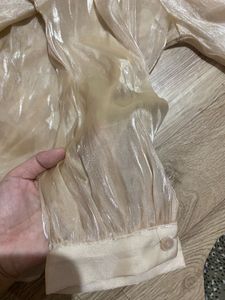Sheer Golden Tops