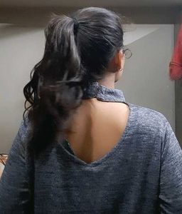 New Shimmer Grey Top