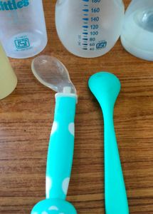 Feeding Bottles &amp; baby spoon