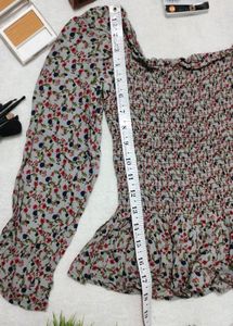 Girlish Flared Top