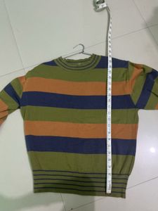 Striped Knit Sweater