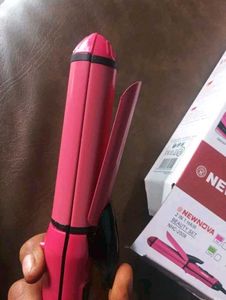 Pink Hair Straightener