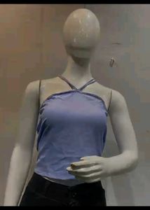 Orange Halter Top