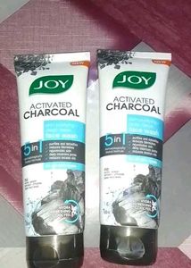 Joy Activated Charcoal Face Wash