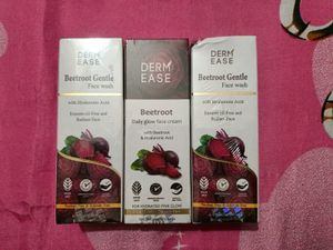 Pack Of 3, 2 Face Wash and Beetroot Cream