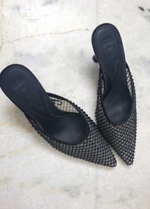 Zara Mesh Heels
