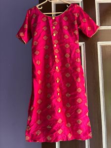 Hot Pink Kurta