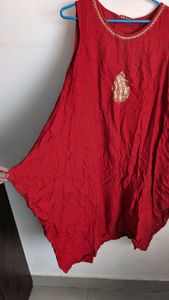 New red Kurta
