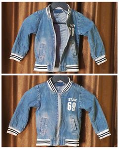 Combo Of 4,3 Sweater n A Denim Jacket Light Weight