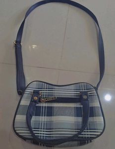 Flauntit Plaid Handbag