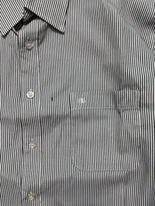 Balenciaga Striped Half Sleeve Boxy Shirt