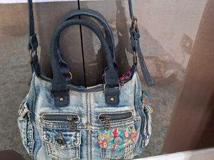 Desigual Denim Handbag