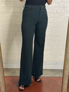 Bottle Green Colour Trousers