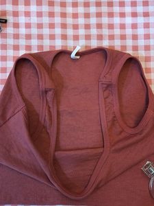 Dusky Pink Crop Top 🎀