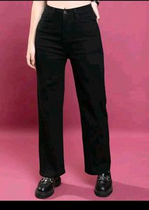 Tokyo Talkies Flared Jeans | Basics Black