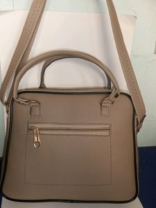 DA Milano Handbag Gold Color