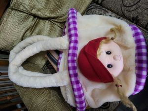Doll Face Fur Bag
