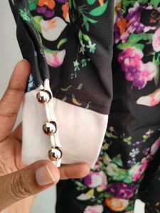 Floral Print Doll Dress