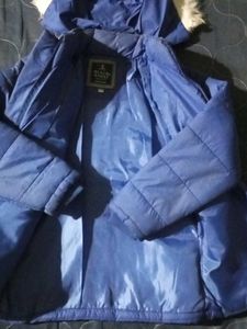 Blue Puffer Winter Jacket