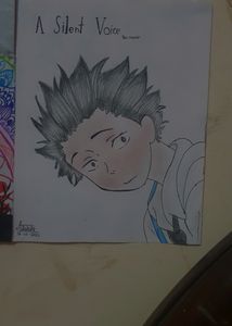 Art Of Anime Boy From The Movie A Silent Voice