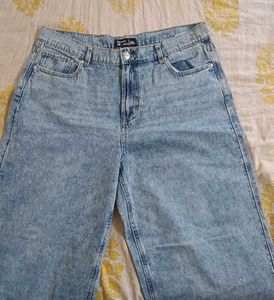 Blue Washed Pants