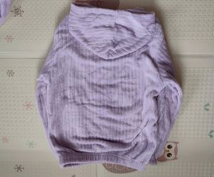 Lavender Fleece Hoodie And Joggers Set/ Coord Set
