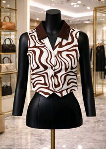 Vintage Patterned Vest