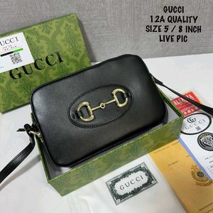 GUCCI*HORSEBIT SMALL CAMERA BAG WD BOX