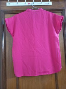 Pink Button Up SHIRT by Alibi